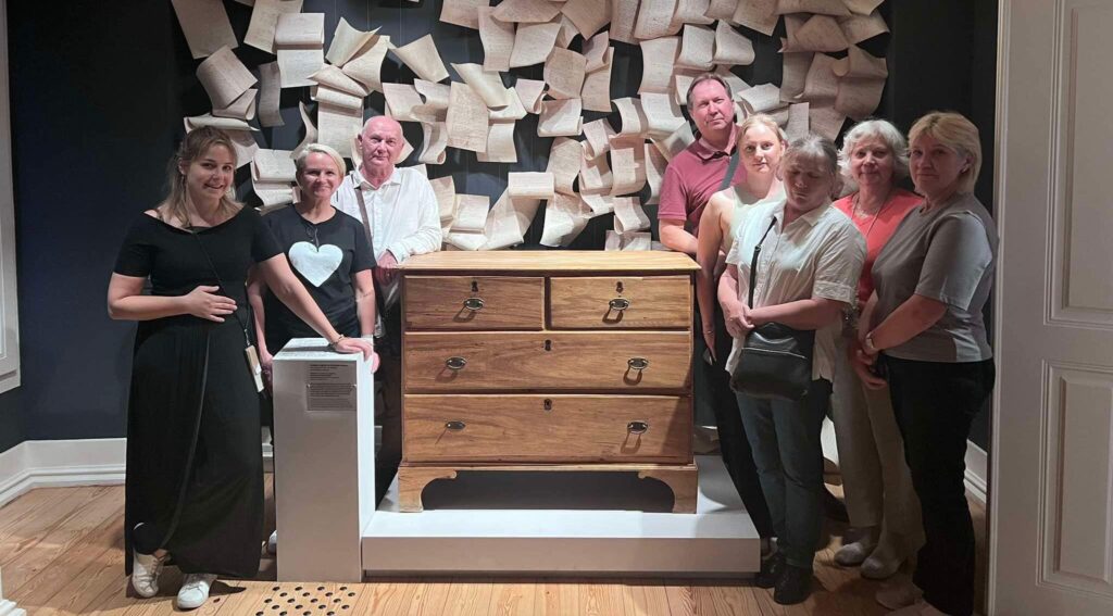 EKMÜ töögrupp Fernando Pessoa muuseumis. Foto: Annika Oras.