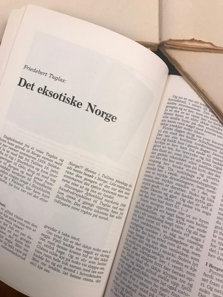 Reisikirjanduse sari: Norra-Eesti 2024