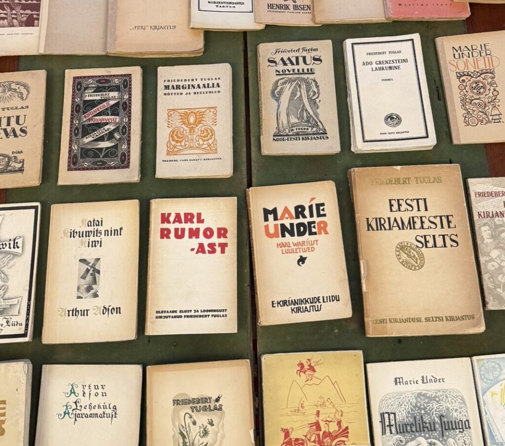 A selection of publications from the Literary Institute's archive library